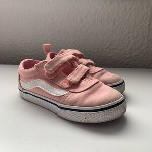 Pink Toddler vans size 8
